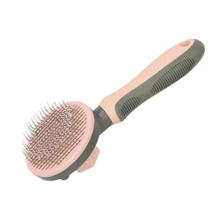 Pet Supplies Self Cleaning Dog Brush Pet Hair Remover Grooming Slicker Brush With Sticky Beads Cat Brush