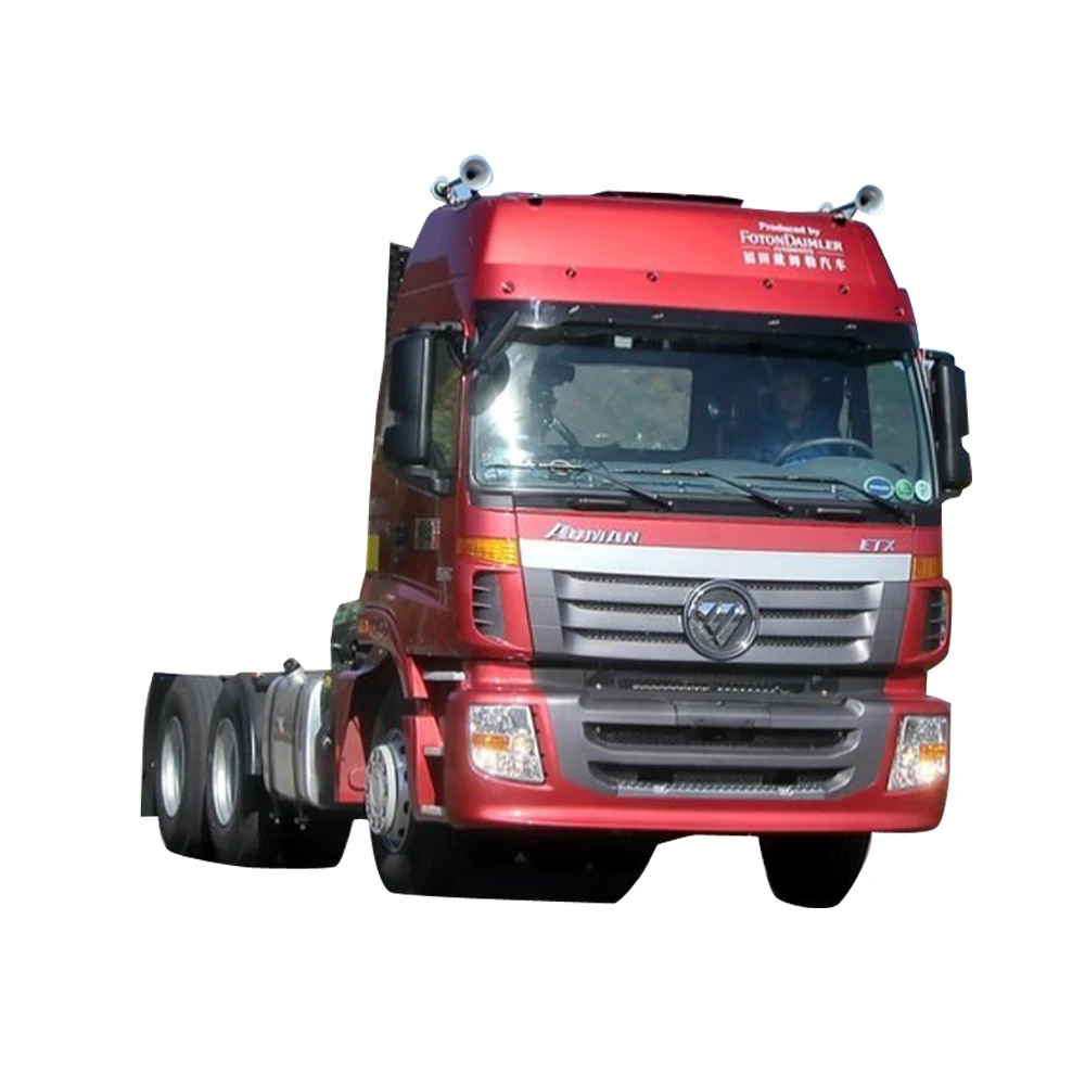 China Second Hand High safety High Quality Tractor Truck Factor 6x4  Foton 430hp Towing Head Tractor Truck