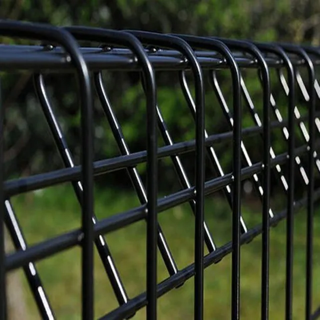 Горячая оцинкованная декоративная проволочная сетка сварная ограждение для