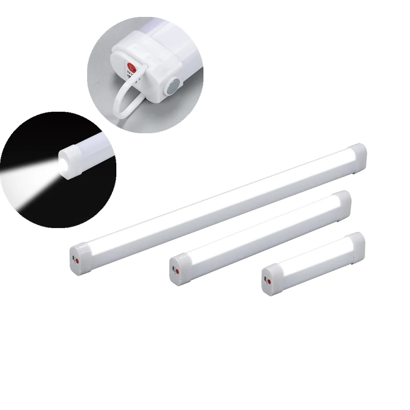 Factory wholesale outdoor usb led battery rechargeable tube emergency light flashlight