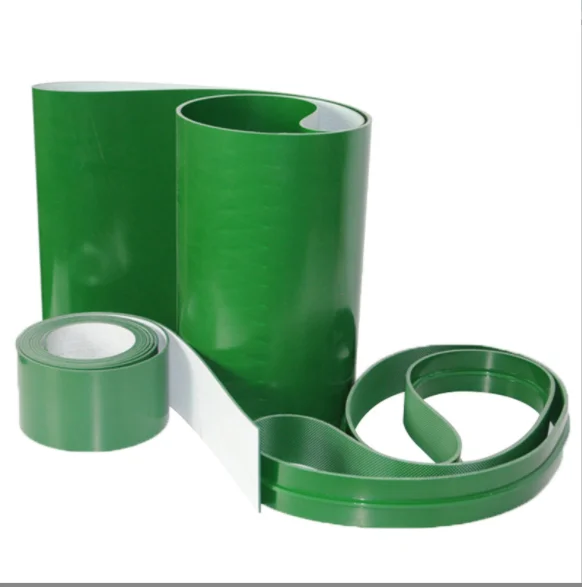 Shunnai china factory direct 4.0mm 3.0mm 2.0mm PVC  Conveyor Belt roll