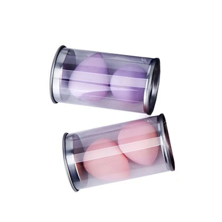 
ODM OEM Latex Free Multi Color 4pcs/set 40*60mm Face Cosmetic Beauty Makeup Sponge Blender With packaging box 