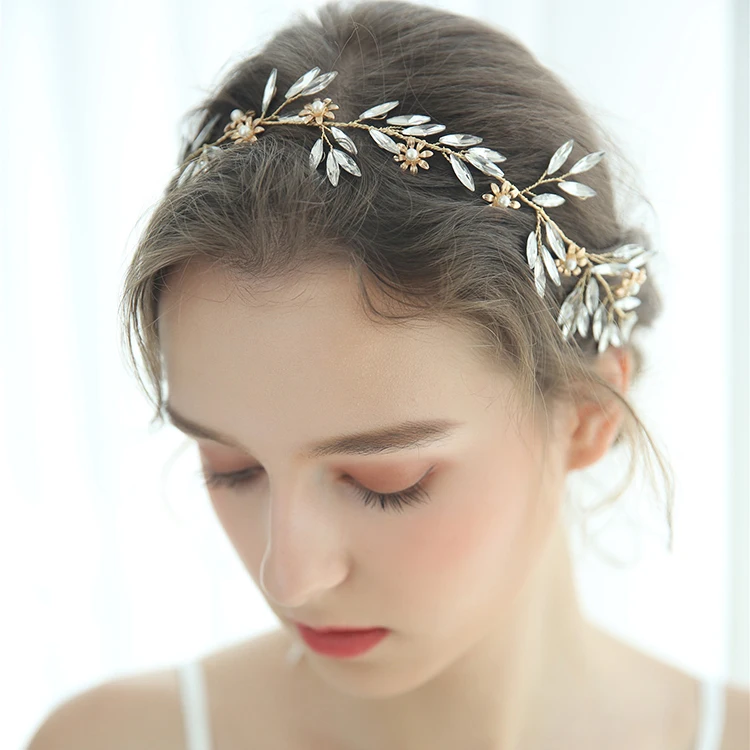 Fancy wedding bridal headpiece Accessories Headpiece Handmade Bridal Hair Accessories