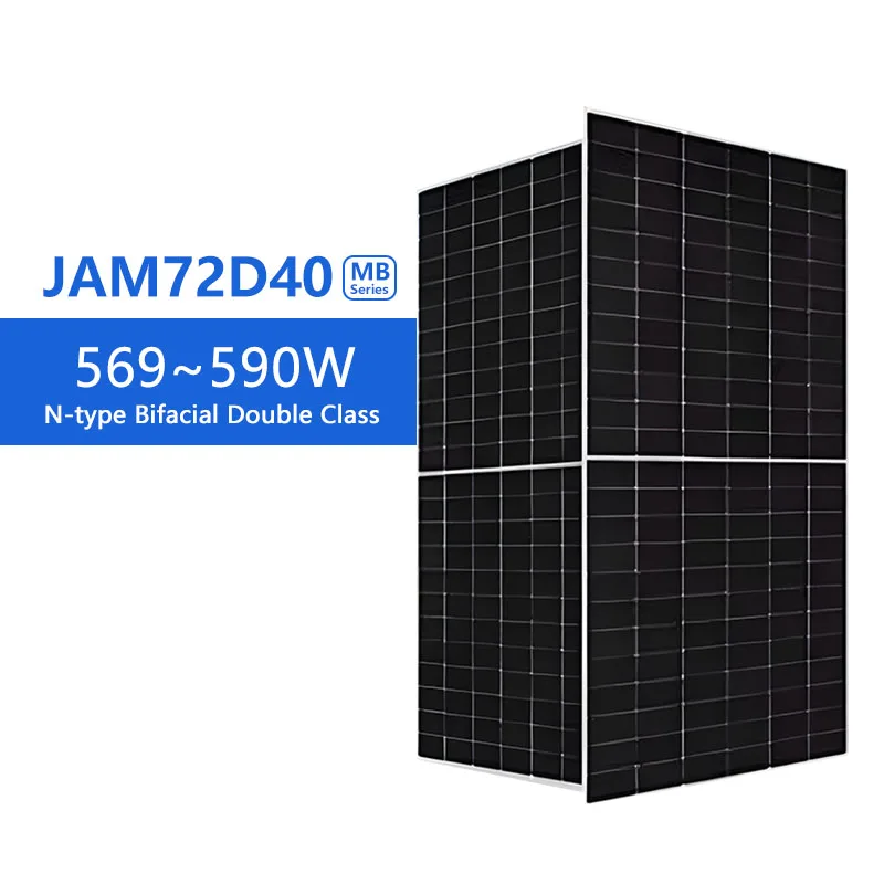 JA Wholesale PV Solar Panels Mono Crystalline 565W 570W 575W 580W Solar Power Modules In China