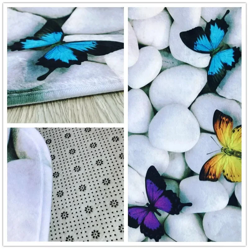 3pcs Animal Tiger Leopard Pattern Toilet Seat Cover Rugs Bathroom Non-slip Bath Mats Fashion Zebra Printing Flannel Carpet