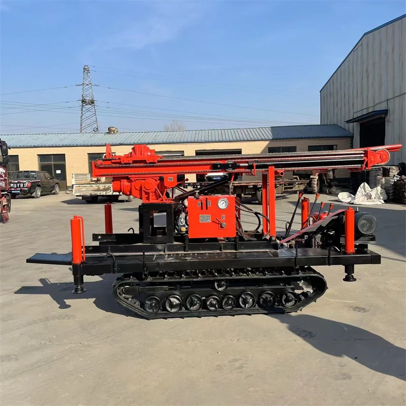 Hot sale Crawler type small drilling rig MGJ-50 Pneumatic hydraulic anchoring drilling rig