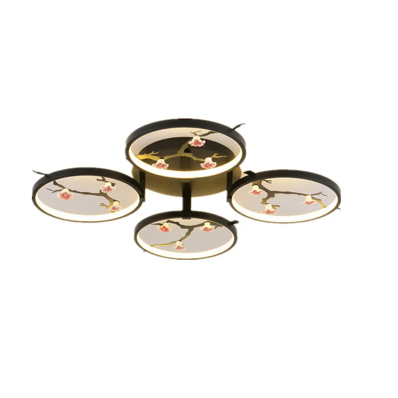 
New Chinese style mural large decorative beautiful custom Chandelier 