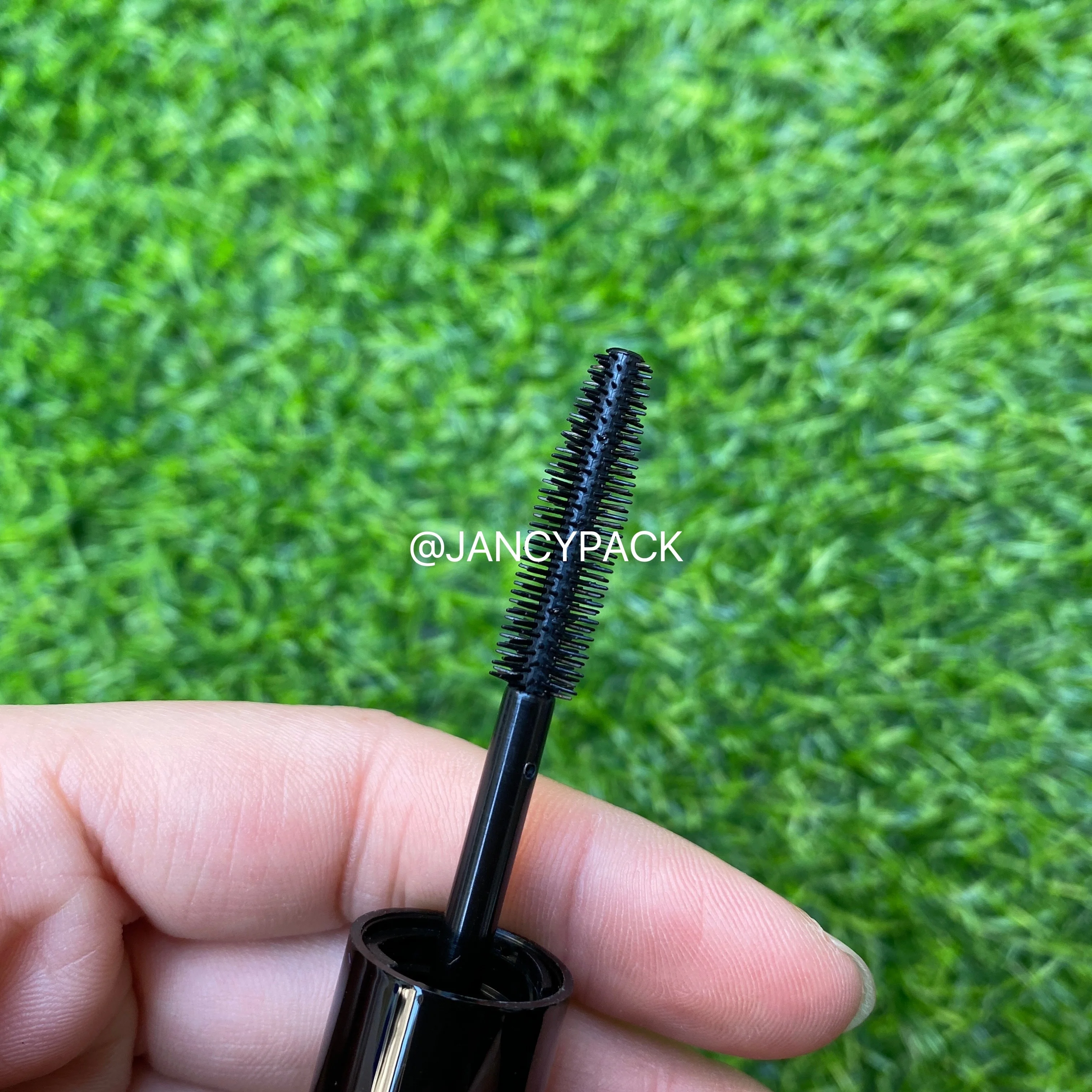 JANCY PACK 5ml Unique dual ended 2 in 1 black round empty mascara tubes container double sides eyeliner tubes