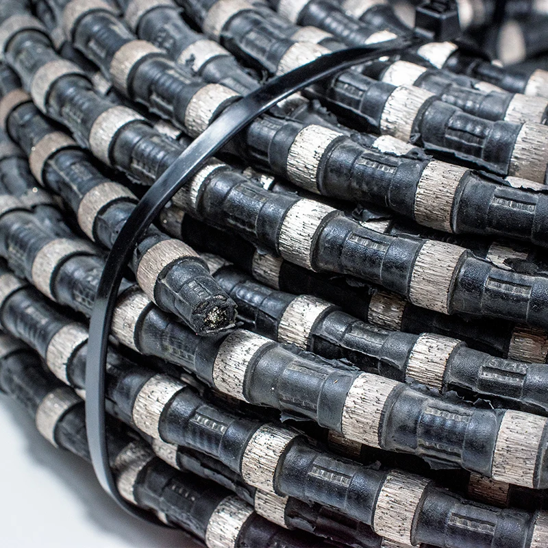 Diamond wire saw diamond wire for cut reinforce concrete, steel pipe and steel cable in  building, bridge and sunken ship