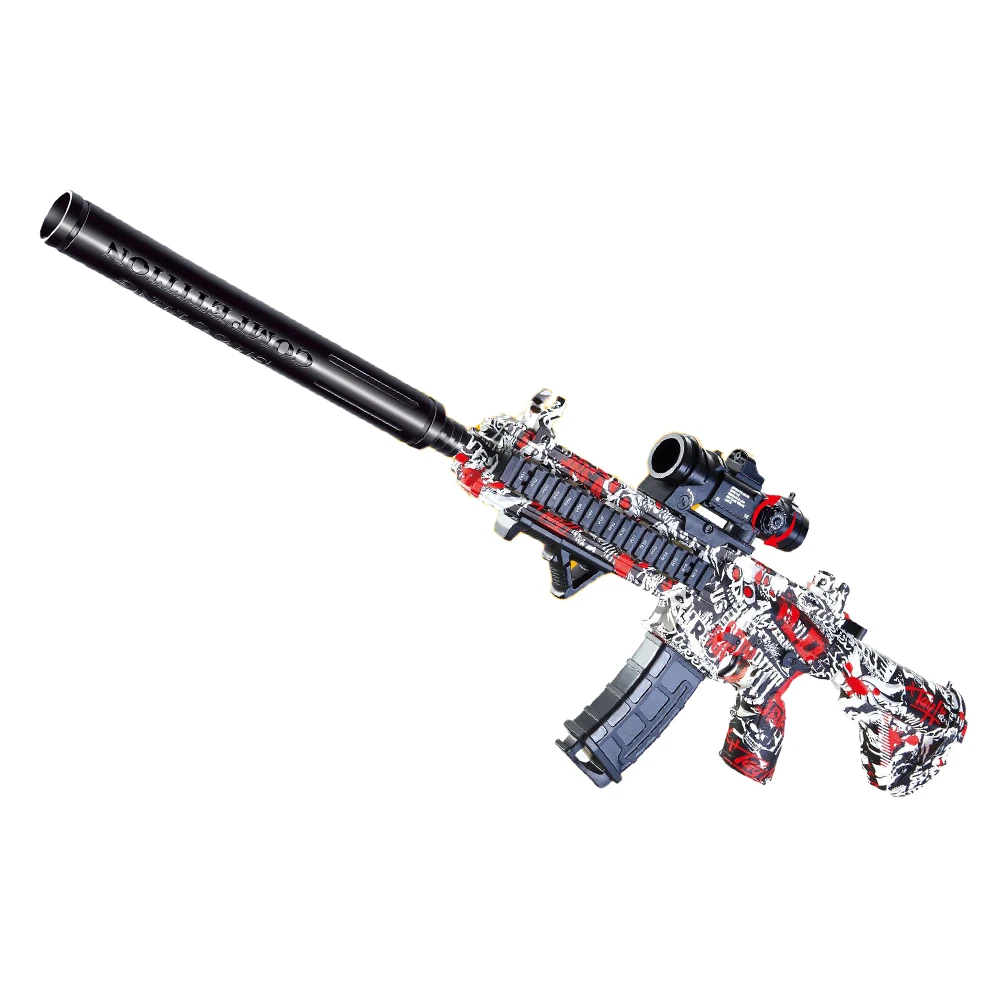 Amazon hot selling 2023 Electric Water Gel Splatter m416 Gel blaster Ball Launcher Gun Toy Outdoor Playing armas de juguete