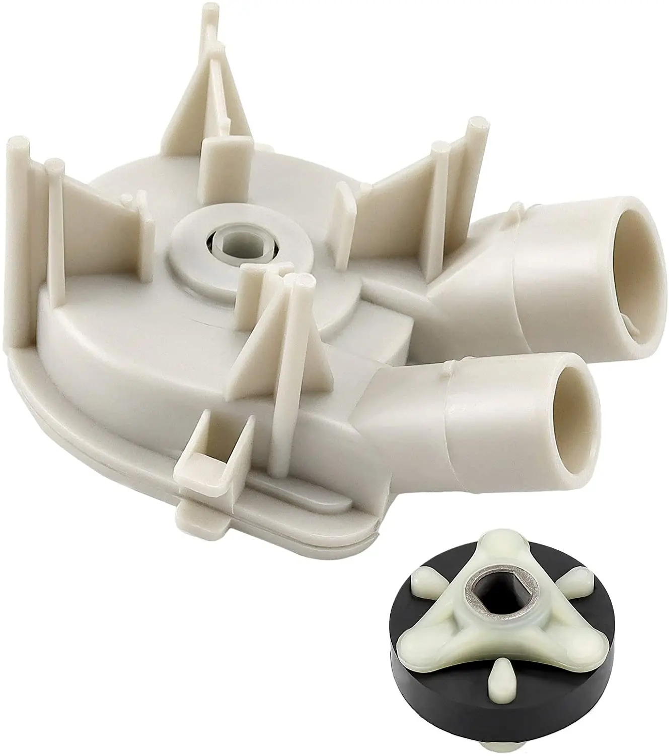 3363394 Washer Drain Pump with 285753A Washer Motor Coupler