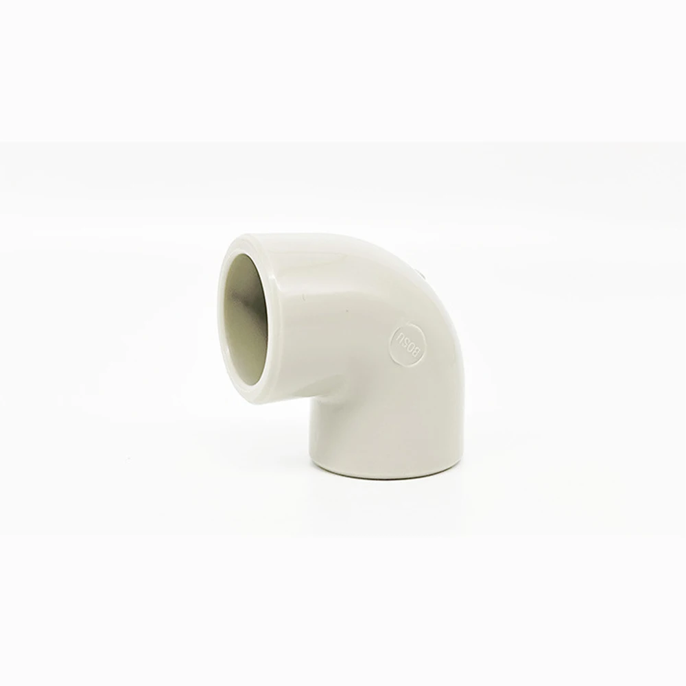 45 Degree Elbow Pipe Fitting 90 Degree Elbow UPVC CPVC Elbow DN100