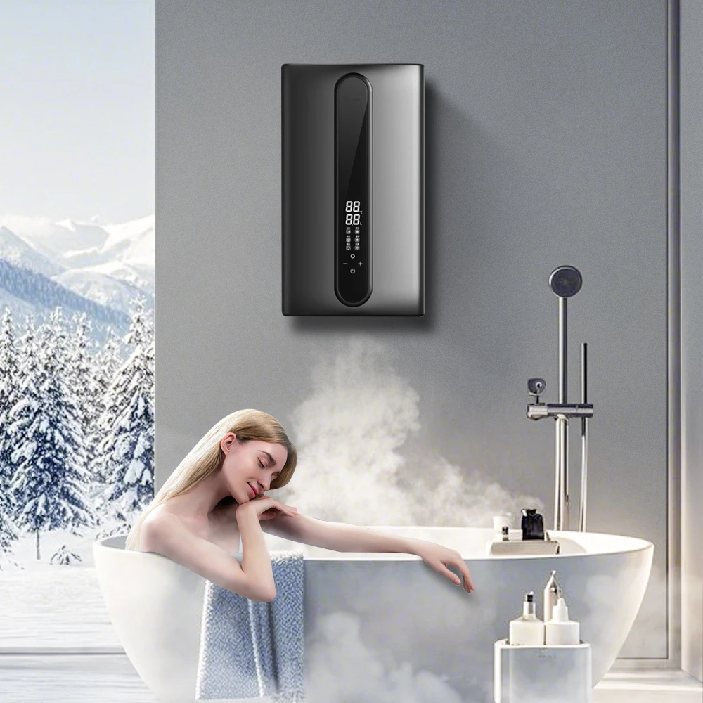 380V-400V 3 Phases Whole House 15-24kW Tankless Electric Instant Shower Bath Hot Water Heater Geyser