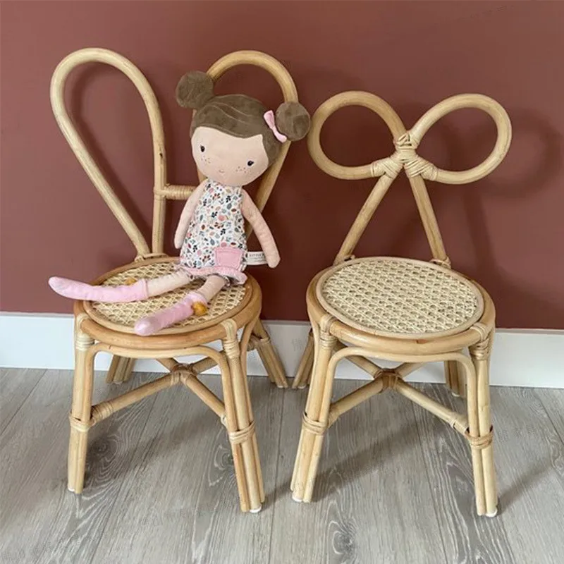 Скандинавские Симпатичные детские стулья dreamhaus, детский стул из ротанга