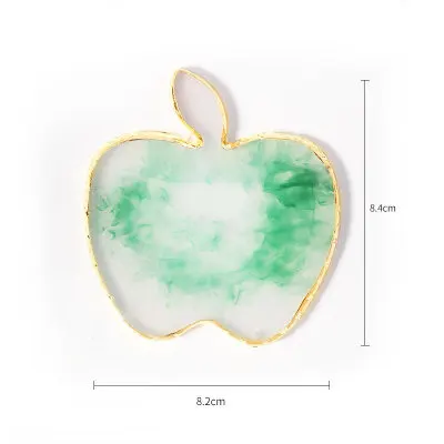 Marble Resin Nail Tips Display Nail Art Showing Stand Nail Polish Color Palette