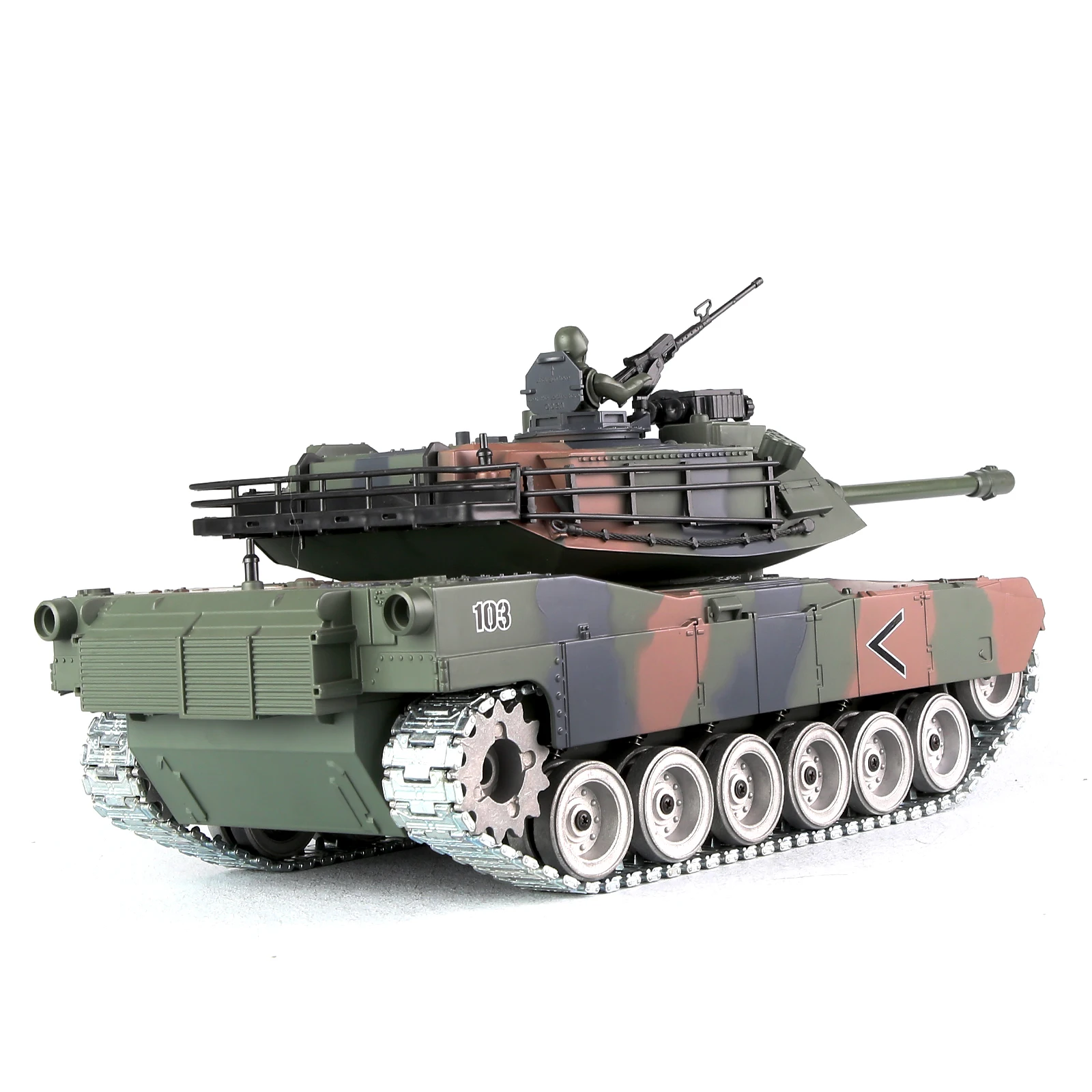Newly 817 PRO rc car Water Bomb Shooting 1:18 high precision simulation scale tank model 2.4G Wireless remote control kid gift
