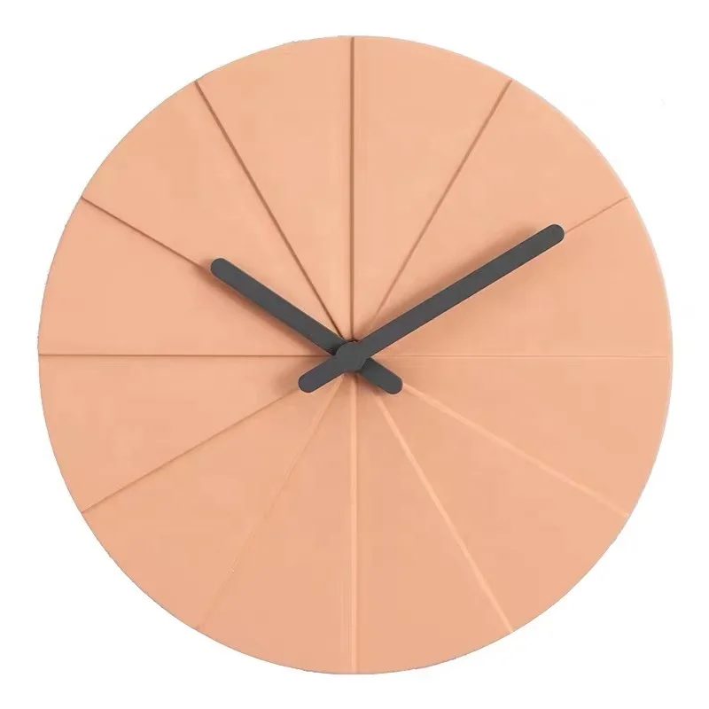 SWT Hot Sale Large Vintage Metal Silent Living Room Art Taiwan Quartz Decorative Wall Clock