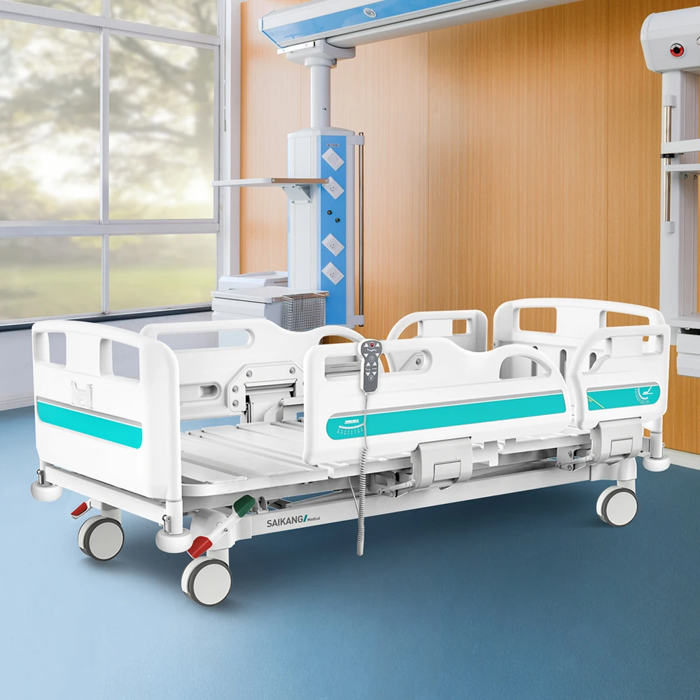 Y6y8c Portable Casters Multifunction Adjustable Medical Clinic Furniture Patient Nursing Electric Hospital Bed