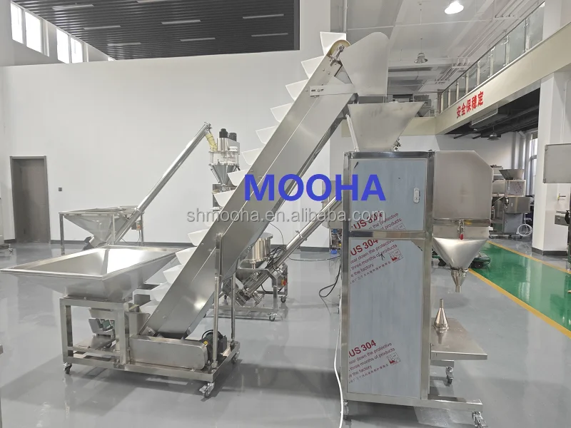 Semi Automatic Dry Nuts Rice Granule Weighing Machine 1kg Fertilizer Bagging Machine 5kg Grain Corn Filling Granule Machine