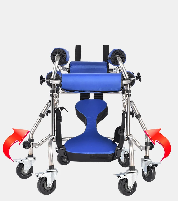 High Quality Children Cerebral Palsy Standing Frame Kids Walker Disabled Child Walker