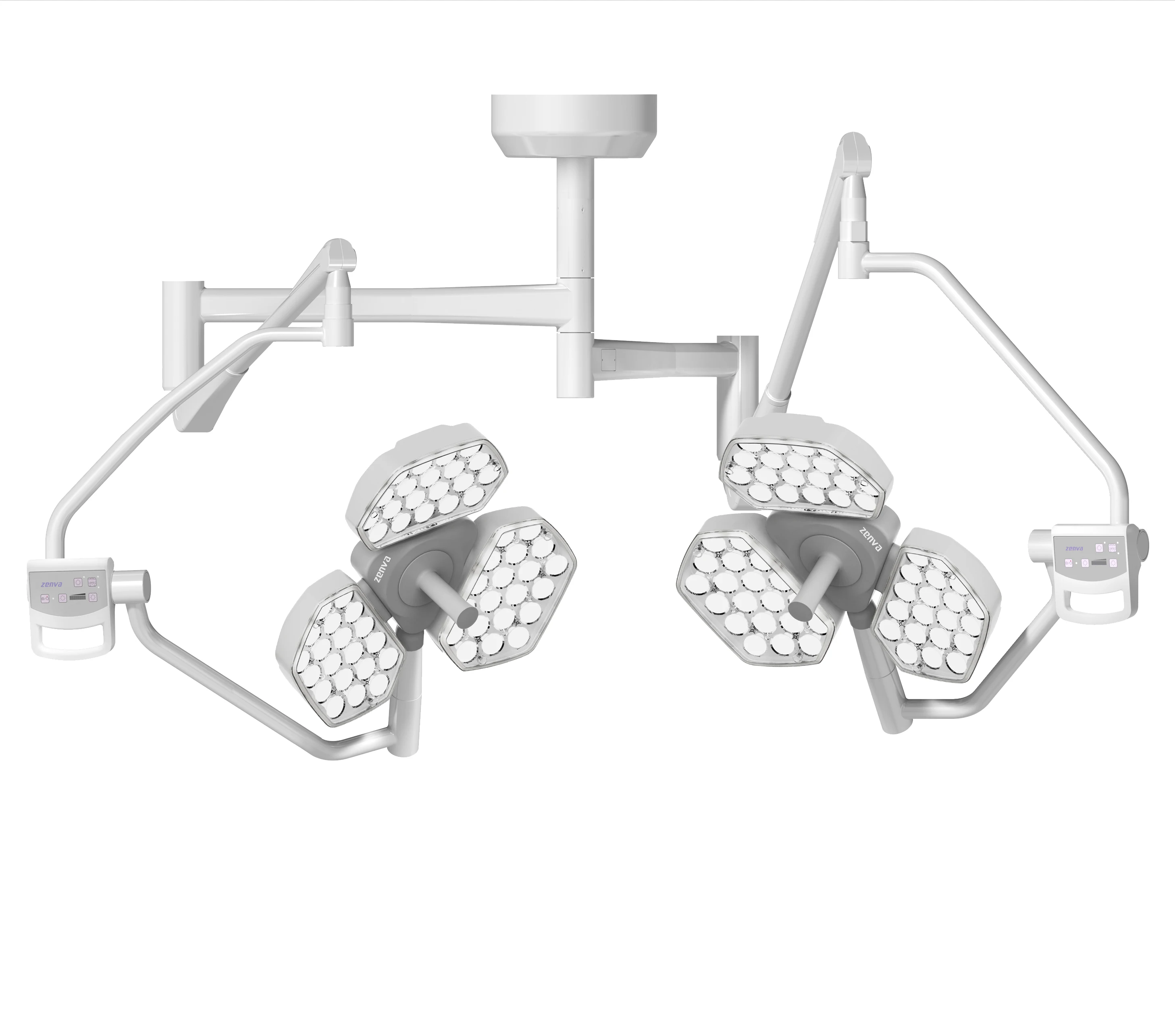 Operated Lamp LED Room Outer Optic Operating Light Part OT Cialitica With Camera System Shadowless Operation Scialitic
