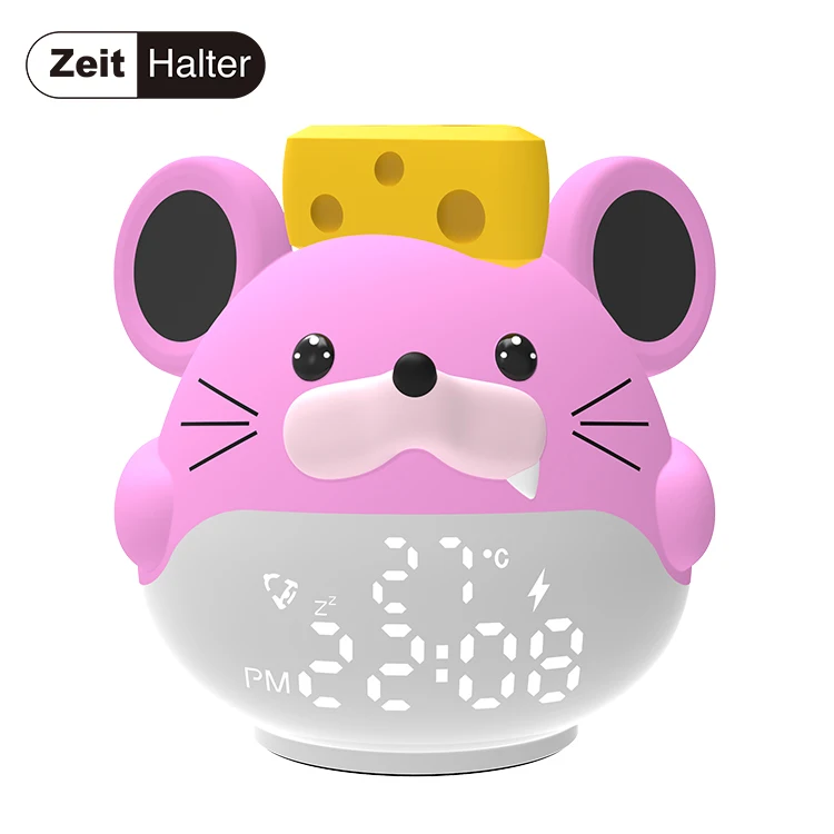 Popular Items Digital Alarm Clock Cute Cartoon Anime Digital Clock Children Cube Cartoon Alarm Clock