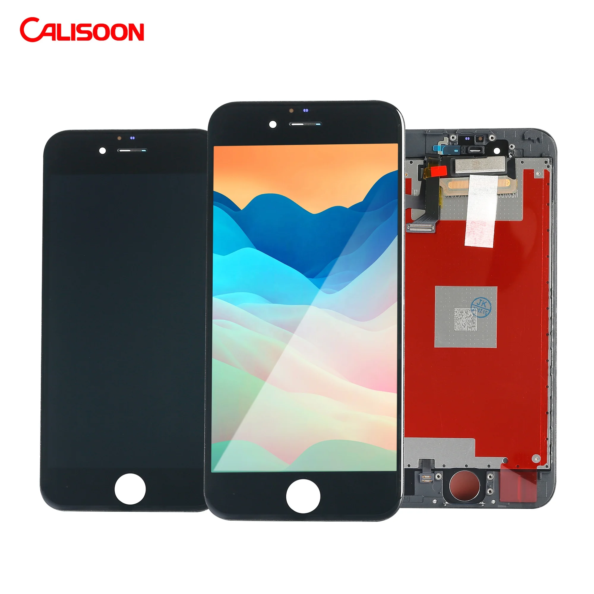  Новые ЖК-дисплеи Calisoon для мобильных телефонов Iphone ЖК-дисплей iphone 11 X XR XS MAX 8 8P 7 6 6S PLUS прямая Заводская