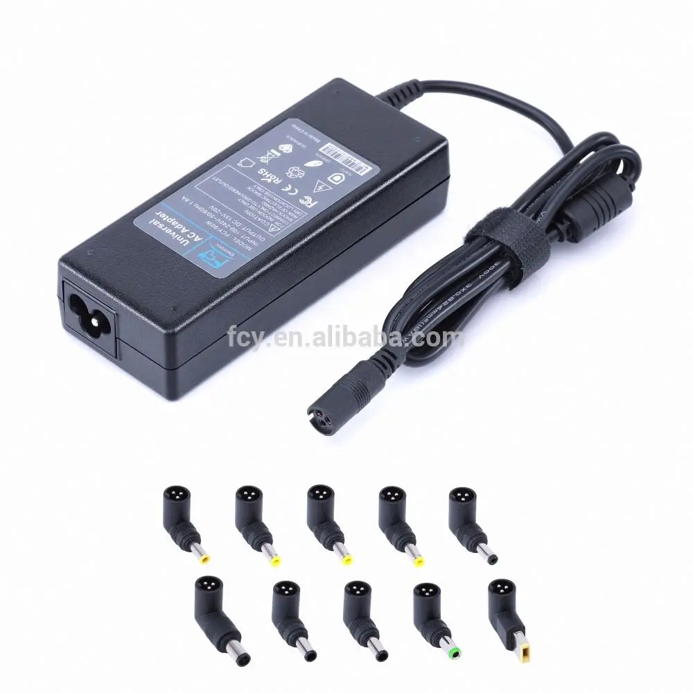 
OEM & ODM Notebook Power Supply 90W Universal Laptop AC Adapter 