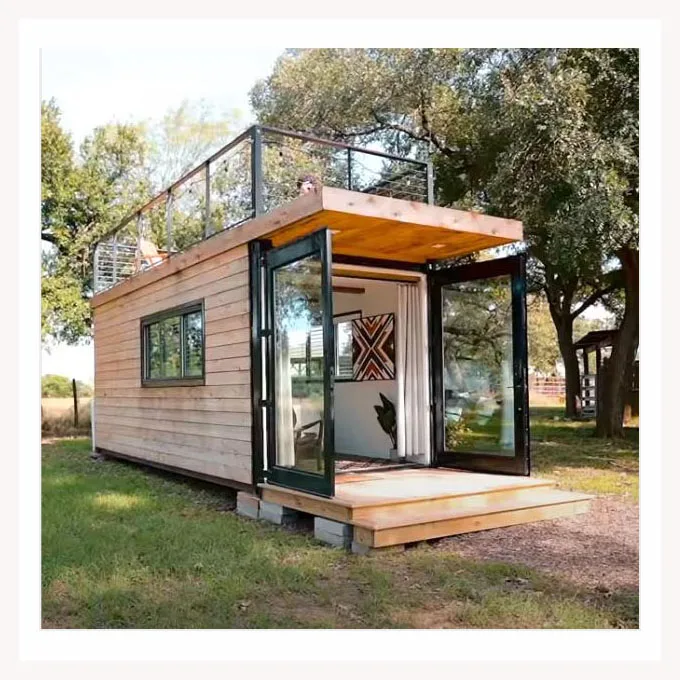 20FT  design modular home prefab family living container houses