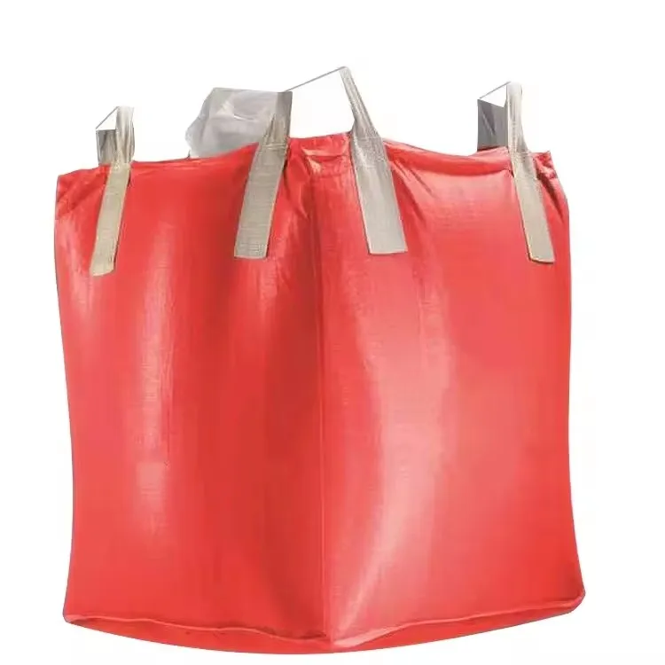 Industrial Heavy Duty Plastic Woven Polypropylene 1500kg Fibc Cement Jumbo Big Bag for Chromium Vanadium Titanium White corundum