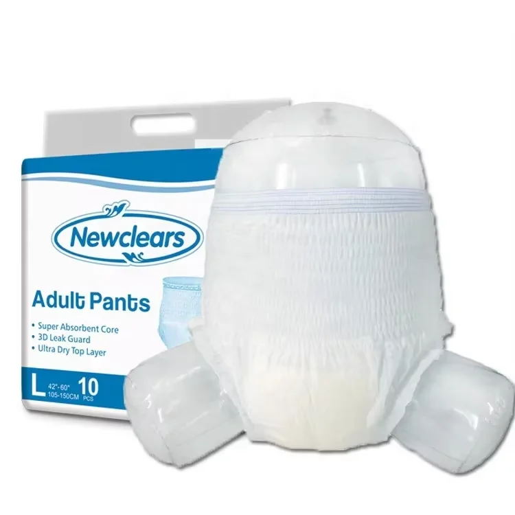 unisex overnight absorbent disposable panties diapers wholesale for disabled adults