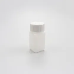 Round White HDPE Capsules Tablets Bottle 45ml 60ml 75ml 85ml Mini Healthy White Medical Medicine Plastic Empty Vitamin Pill Caps