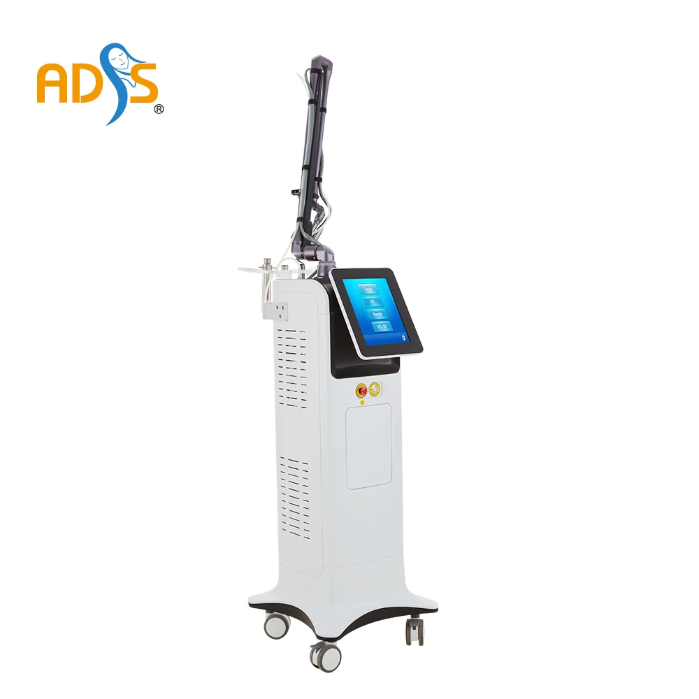 2023 New RF tube 60watt co2 fractional laser skin resurfacing vaginal tightening machine