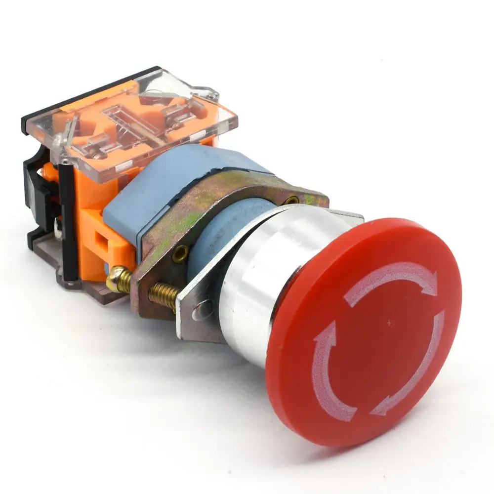 Высококачественный самоблокирующийся кнопочный переключатель iehc серии LA39 для аварийной остановки