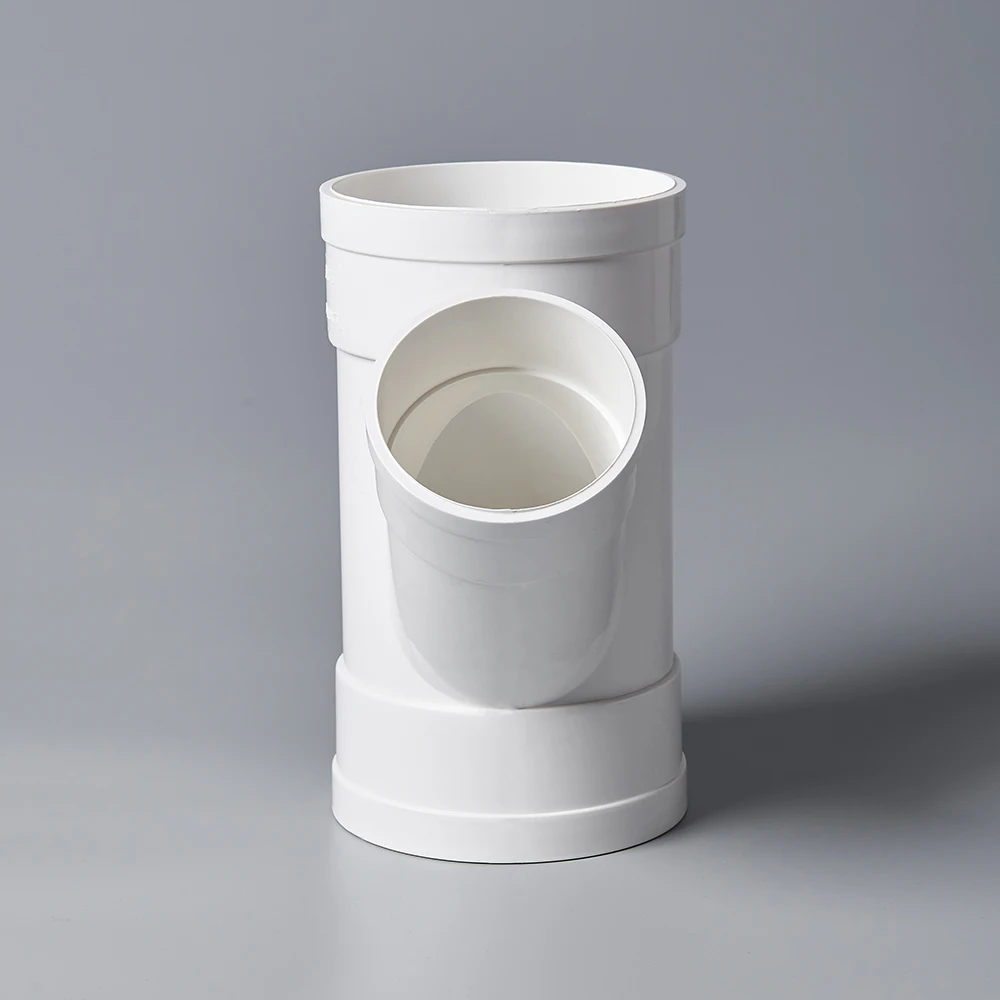 Different types high quality GB/T 5836.1-2006 pvc reducing tee wye