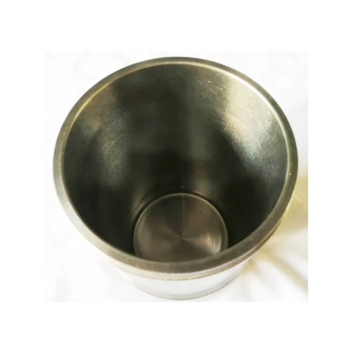 Supply 99.95% wolfram metal melting pot container tungsten crucible for melting glass cylinder bowls