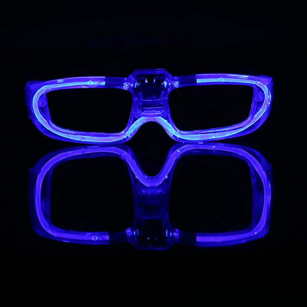 Christmas festival party LED luminous glasses square Cold Light Bar nightclub party supplies