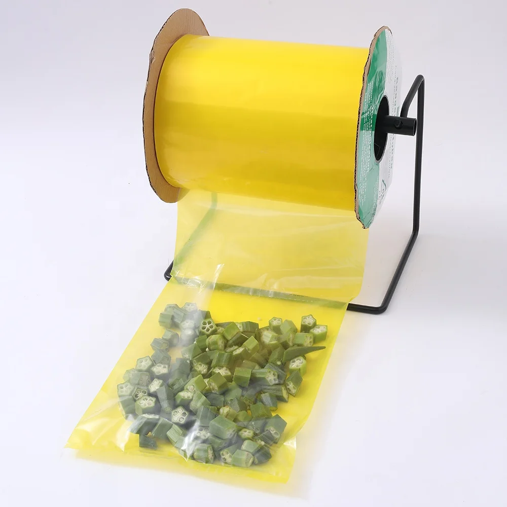 Factory Customized High Quality CLear LDPE Poly Plastic Preopened Auto Bag on a Roll