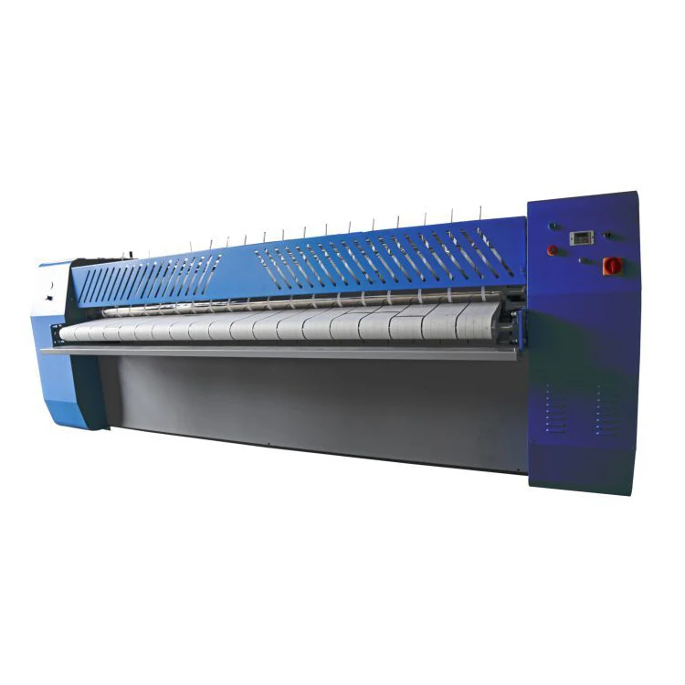 Высококачественная листовая плоская роликовая гладильная машина полностью автоматическая Коммерческая для одежды