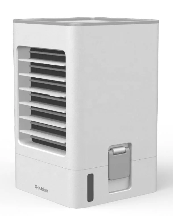 
2020 new simple style removable travel wireless mini fan cooling table cooler portable personal air cooler 