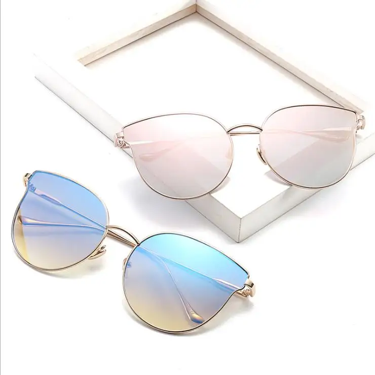New large frame okey sunglasses women gradient color sunglasses men 2020 fashion sunglasses