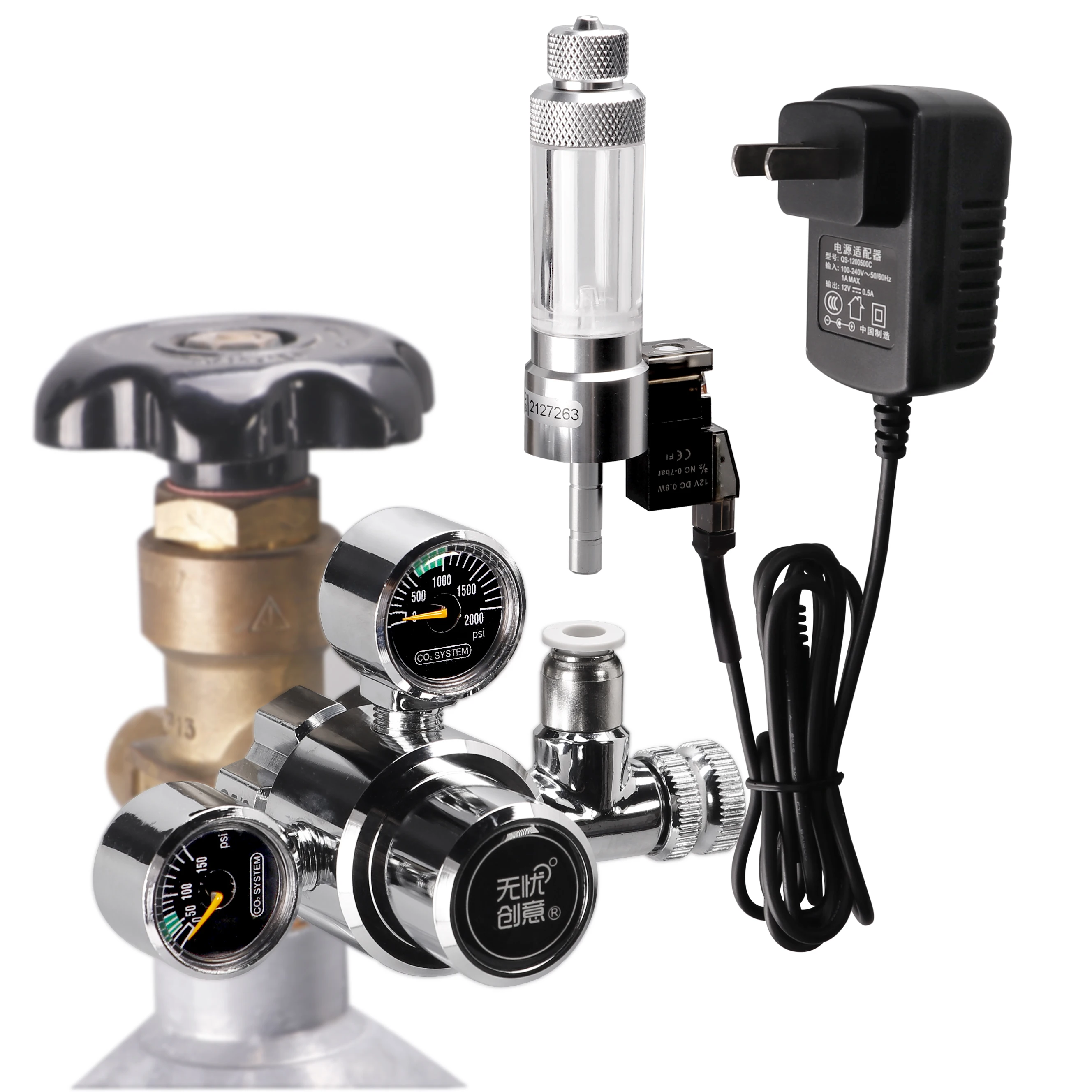 OEM co2 редукционный клапан для аквариума