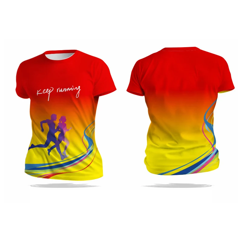 wholesale t shirt custom printing unisex sublimation polyester print tshirts