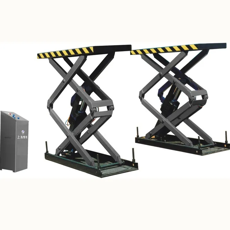 High quality underground auto vehicle elevator with CE certification scissor lift