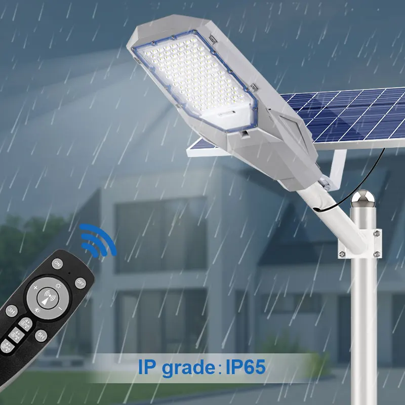 Супер яркий светодиодный свет интеллектуальное оптическое управление Smart ip65 солнечный уличный на открытом воздухе