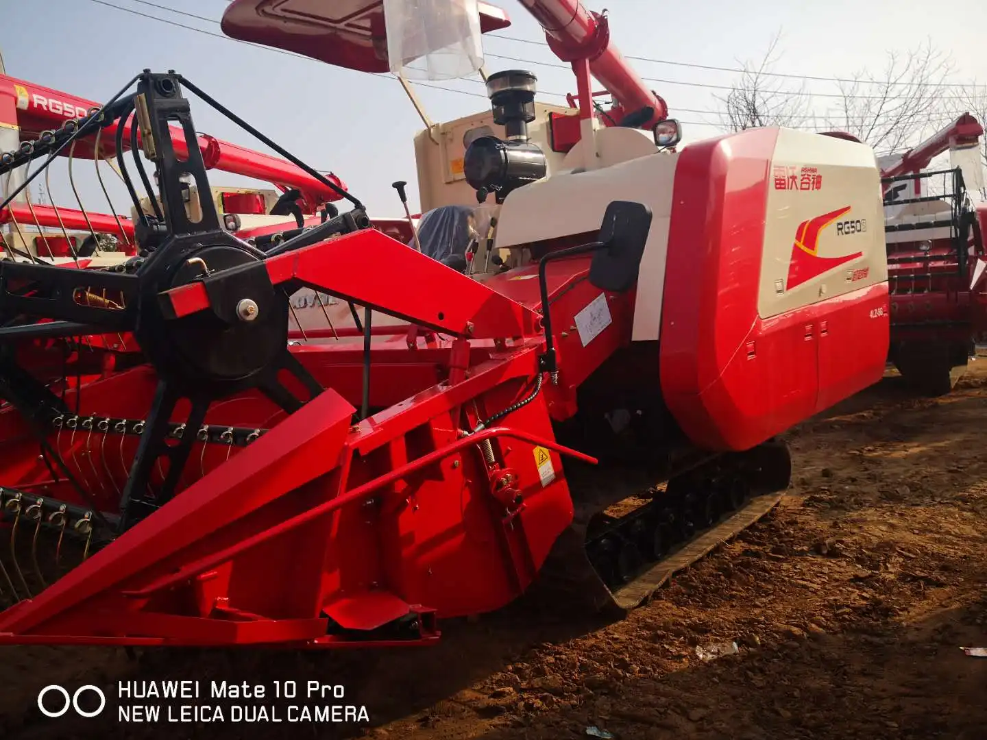 Lovol AF108 Big Power Easy Operation Combine Harvester