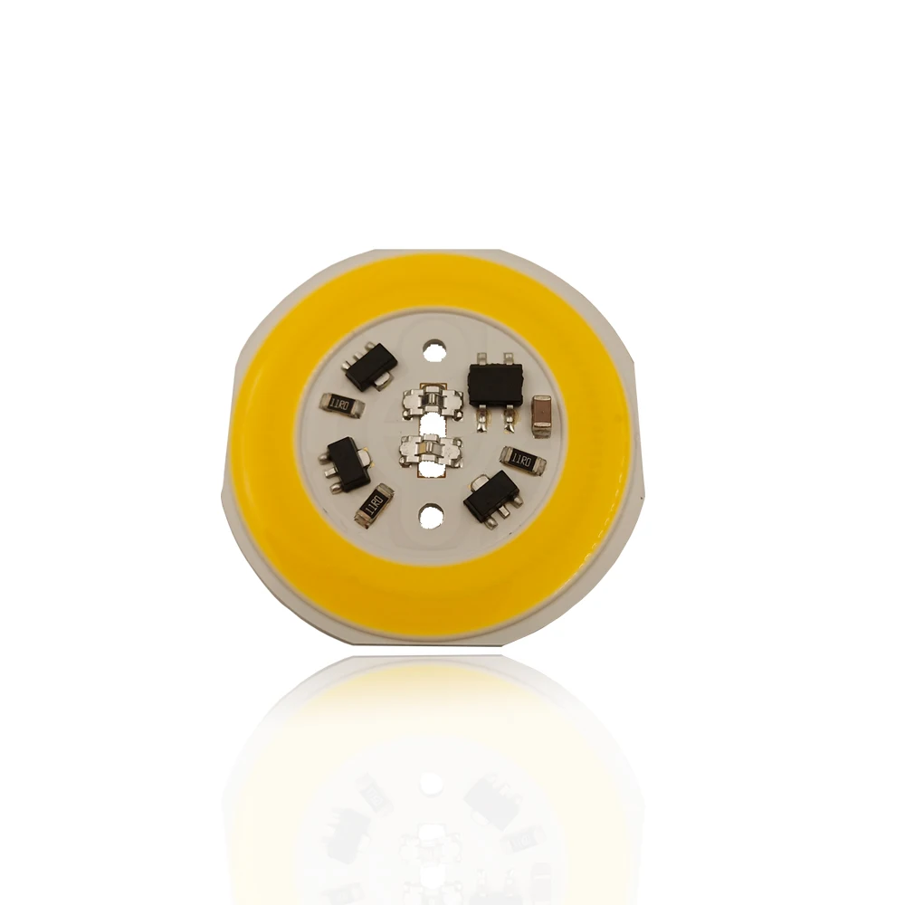 Driverless LED grow light chips 200V 240V 15w ac cob led for flower boom