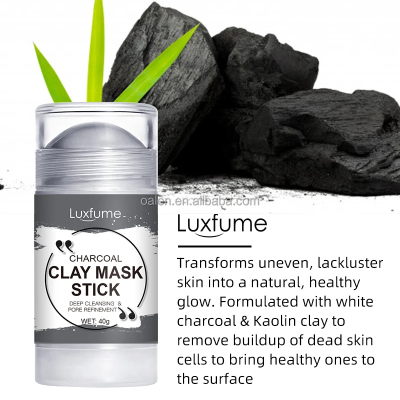 Best Oil Control Purifying Clay Mask Skin Detoxifying Charcoal Face Stick Mask