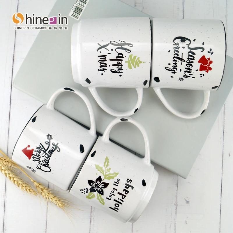 Christmas hotel porcelain tea cup ru porcelain tea cup ice cream ceramic mug with lid white ceramic mug sublima and microware