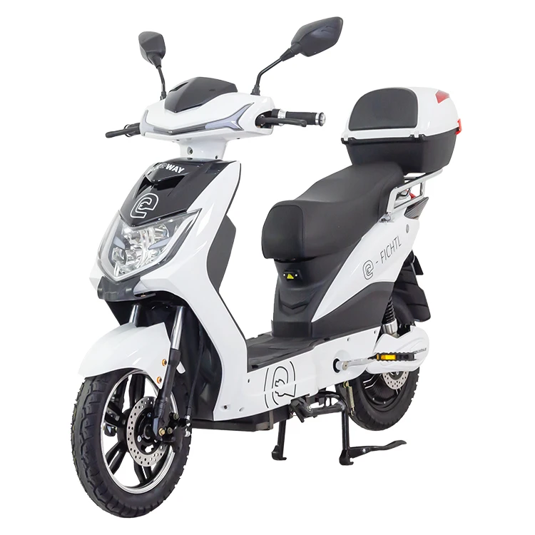 2024 Hot Sale Electric Scooter Bike 500W High Power E Motorcycle Hydraulic Disc Brake Electric Moped For Adults
